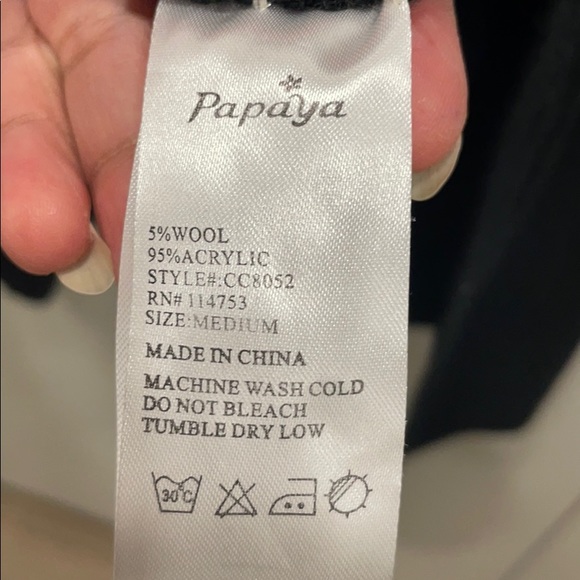 Embroidered Open cardigan - Picture 5 of 5